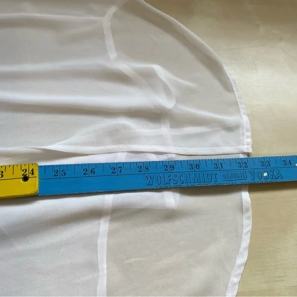 FREE PEOPLE Cream Best of Both Worlds Button Front Tunic - Picture 7 of 10